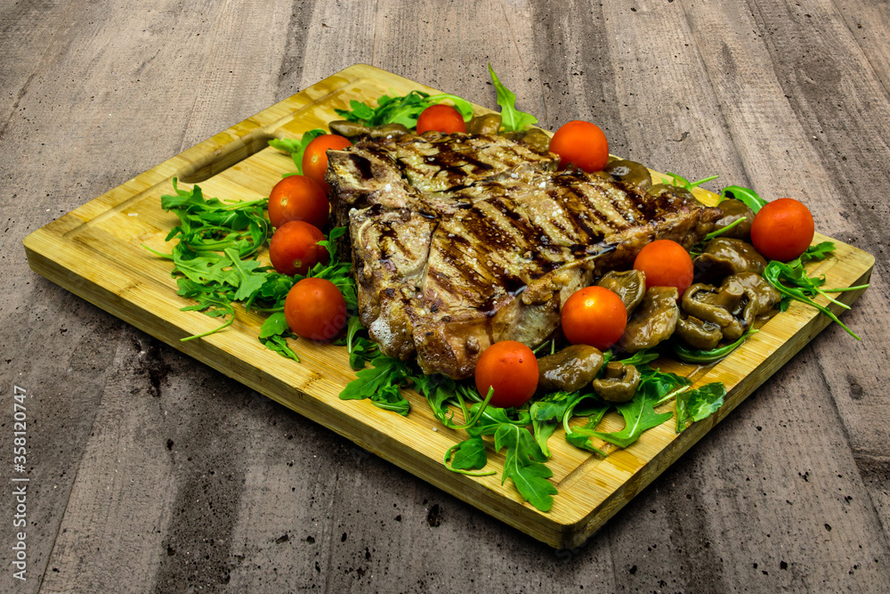Traditional italian meat, Bistecca alla fiorentina Traditional italian meat, Bistecca alla fiorentina