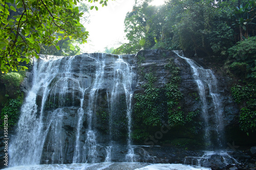 Hinulugang Taktak water falls in Antipolo, Philippines