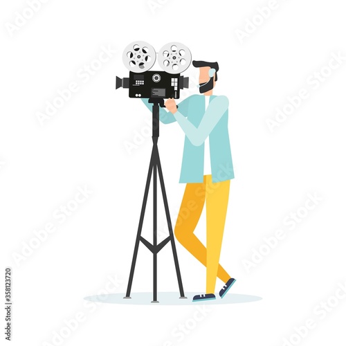 News. Television operator takes news
