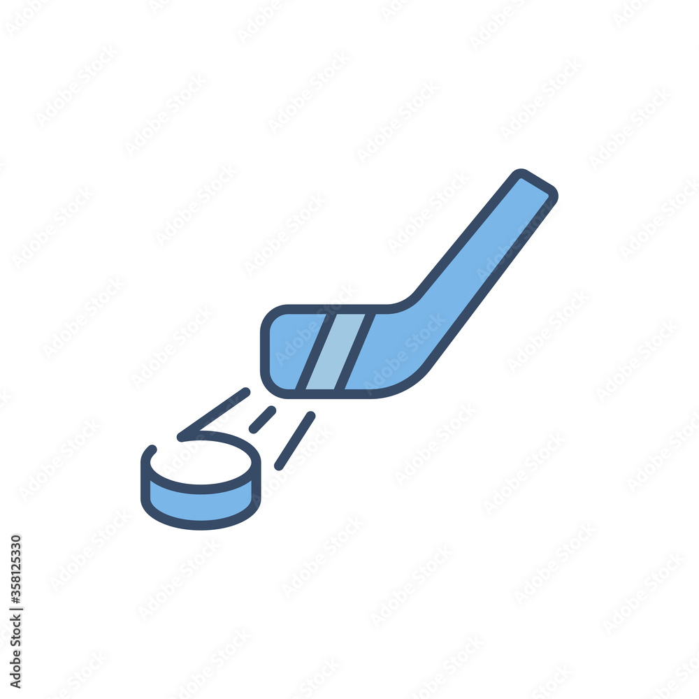 Ice hockey vector icon symbol sport isolated on white background Ice hockey vector icon symbol sport isolated on white background