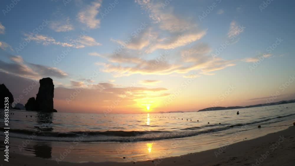 Beautuful View Of Ao Nang Beach, Ao Nang District, Krabi, Thailand 23/11/2019 Beautuful View Of Ao Nang Beach, Ao Nang District, Krabi, Thailand 23/11/2019