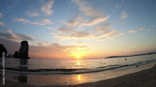 Wallpaper Mural Beautuful View Of Ao Nang Beach, Ao Nang District, Krabi, Thailand 23/11/2019 Torontodigital.ca