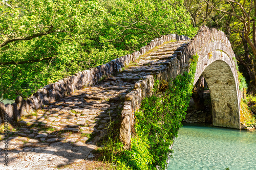 Ancient bridge in Zagori, Greece