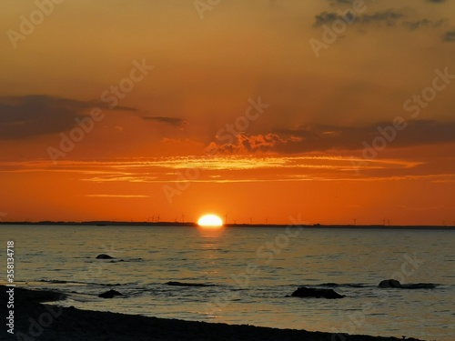 Sunset Baltic Sea