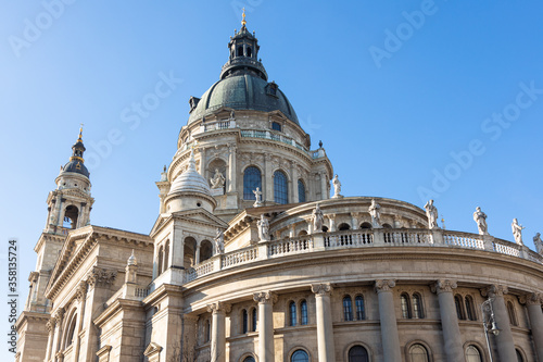 Saint Etienne basilic church in Budapest, Hungary