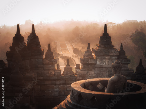 Temple Borobudur Indonésie photo