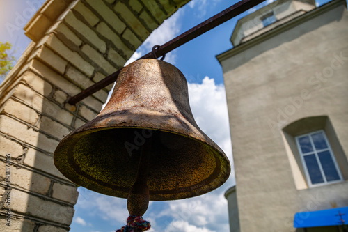 Church bell near the church.