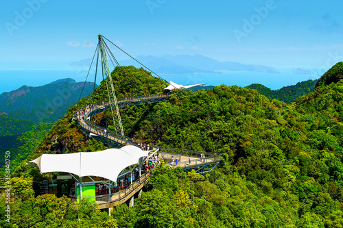 Langkawi sky bridge, Malaysia photo