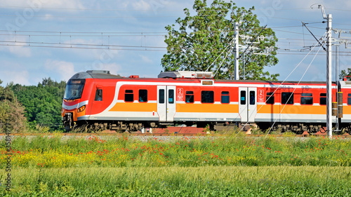 Polish rail transport.