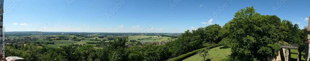 Panorama picture of Bamberg in Bavaria