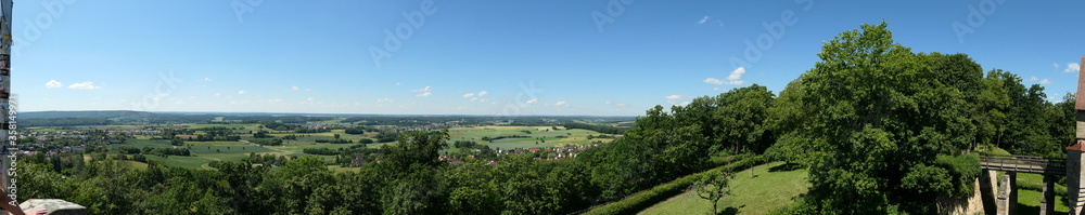 Panorama picture of Bamberg in Bavaria Panorama picture of Bamberg in Bavaria