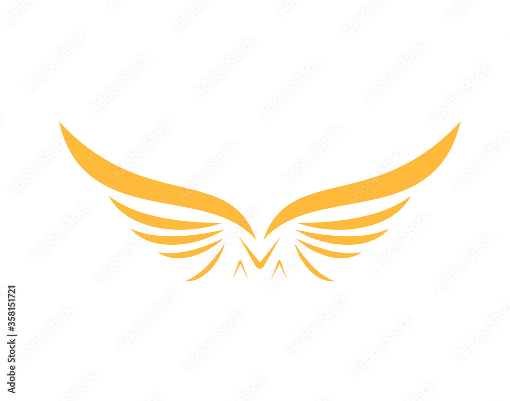 Fototapeta premium Gold wing