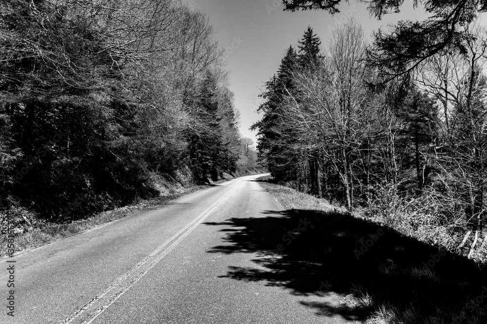 Obraz premium Blue Ridge Parkway