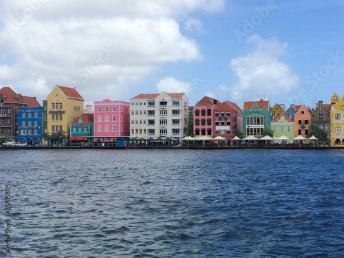 Curacao, Caribbean - Jan 2015 Panoramic, the island was named the Top Cruise Destination in Southern Caribbean, based on comments from cruise passengers who rated the downtown area, food and shopping  © Arturo Verea