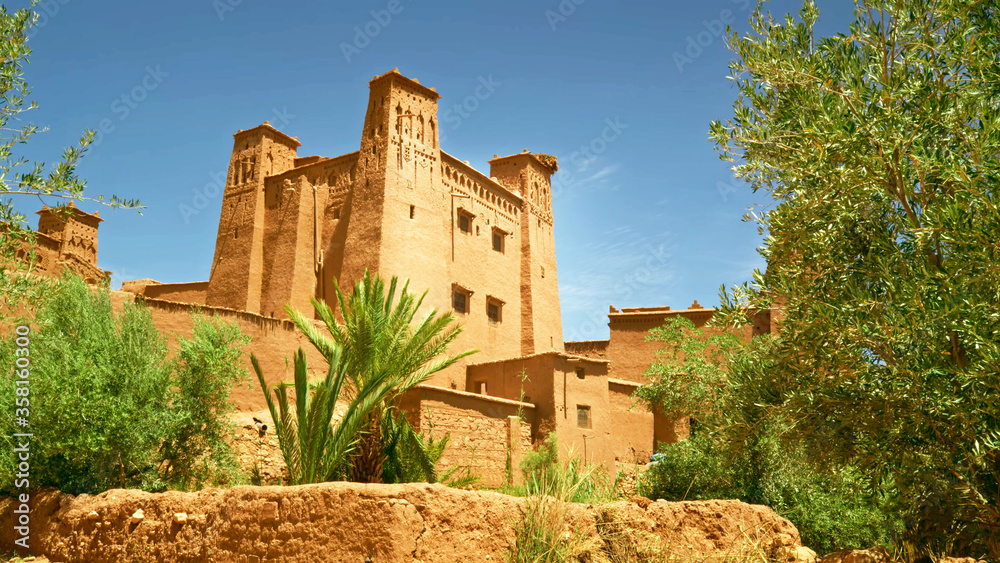 historical castles with a magnificent oriental style in morocco