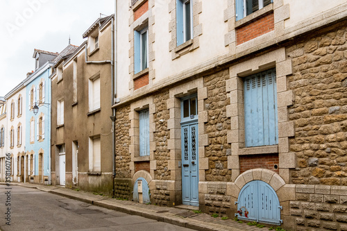 Architecture of Auray  commune of France  in the Morbihan department  in the Brittany region.
