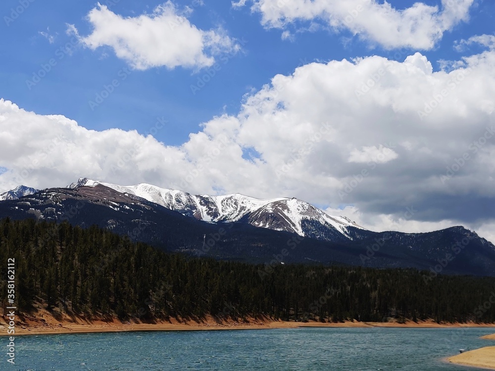 lake in the mountains