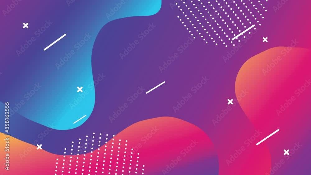 vivid and fluid color background