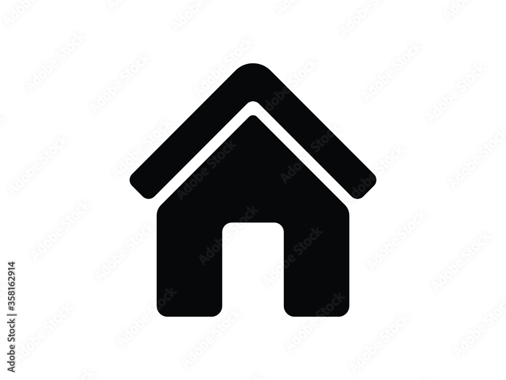 Home icon. House vector illustration EPS10. Real estate concept Home icon. House vector illustration EPS10. Real estate concept