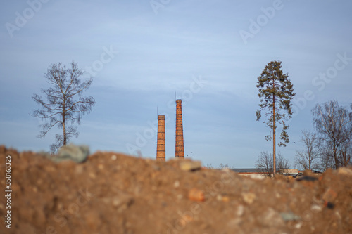 Brick factory. The old factory. 