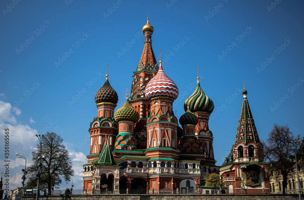 St. Basil's Cathedral on Red Square.