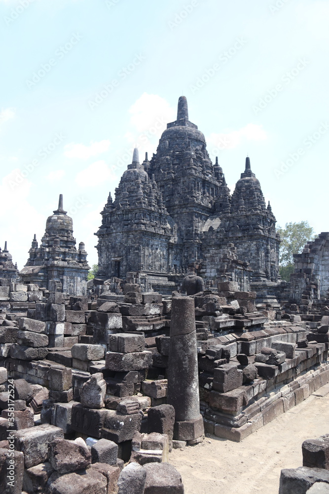 Temple de Prambanan, Indonésie