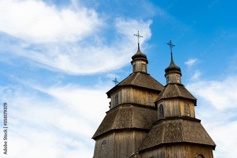 
Wooden church of the Cossacks