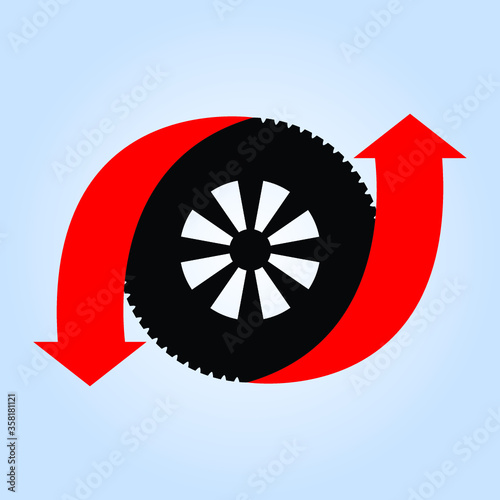 Transportation Theme Vector Logo