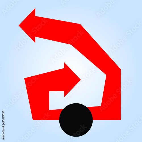 Transportation Theme Vector Logo