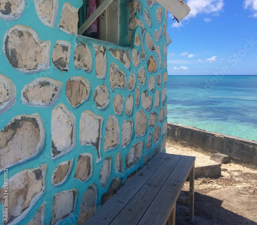 Turquoise Blue Color in Gran Turk