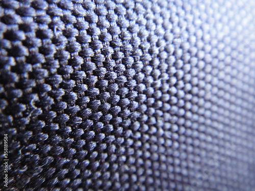 close up of a textile structure