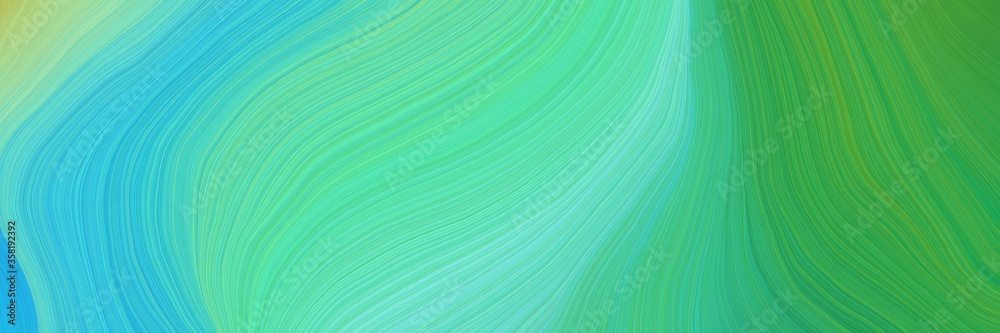 colorful and elegant vibrant abstract artistic waves graphic with abstract waves illustration with medium aqua marine, sea green and medium sea green color colorful and elegant vibrant abstract artistic waves graphic with abstract waves illustration with medium aqua marine, sea green and medium sea green color
