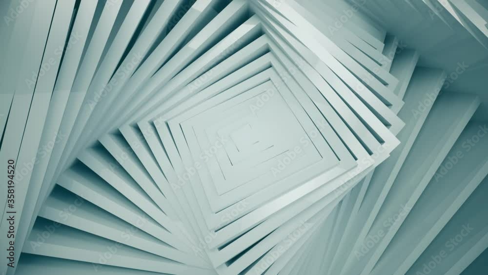 Abstract squares pattern with offset effect