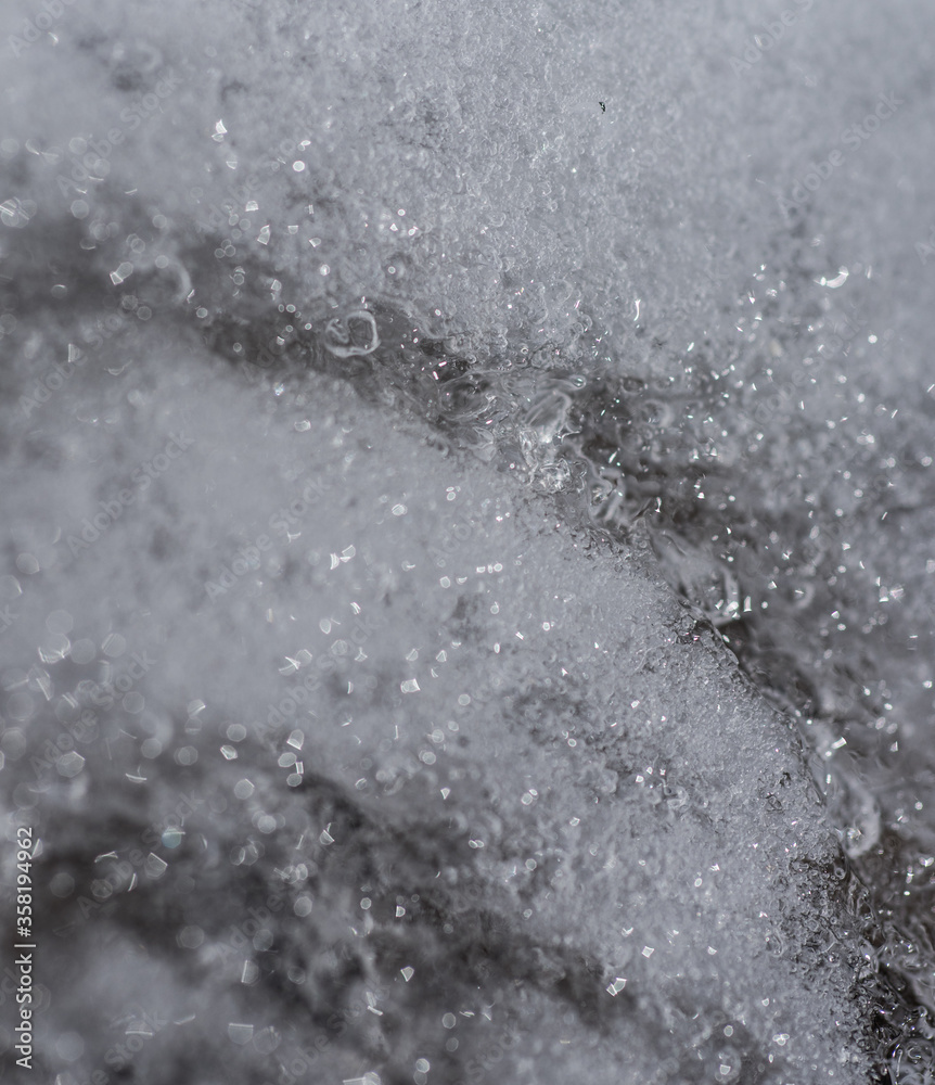Macro close up of Ice Macro close up of Ice