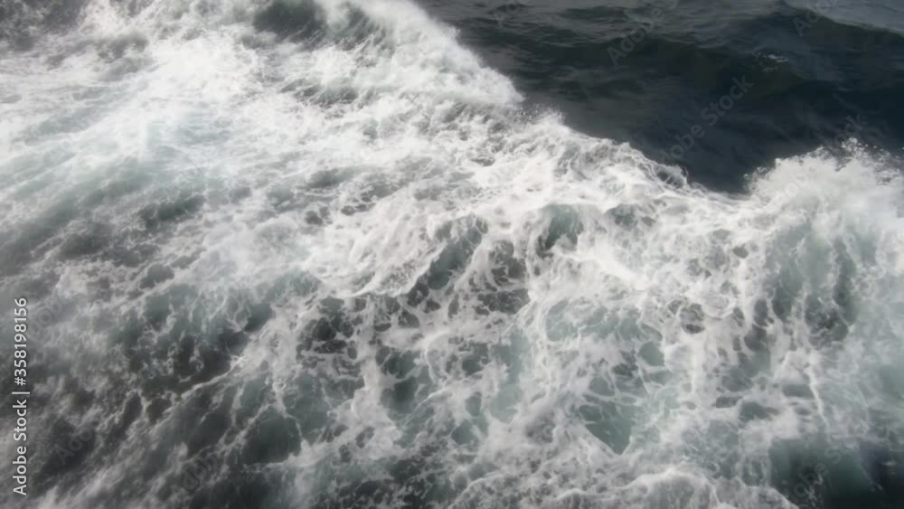 Water Rripples Forming By Speed Boat In Phi Phi Island, Koh Phi Phi, Thailand Water Rripples Forming By Speed Boat In Phi Phi Island, Koh Phi Phi, Thailand