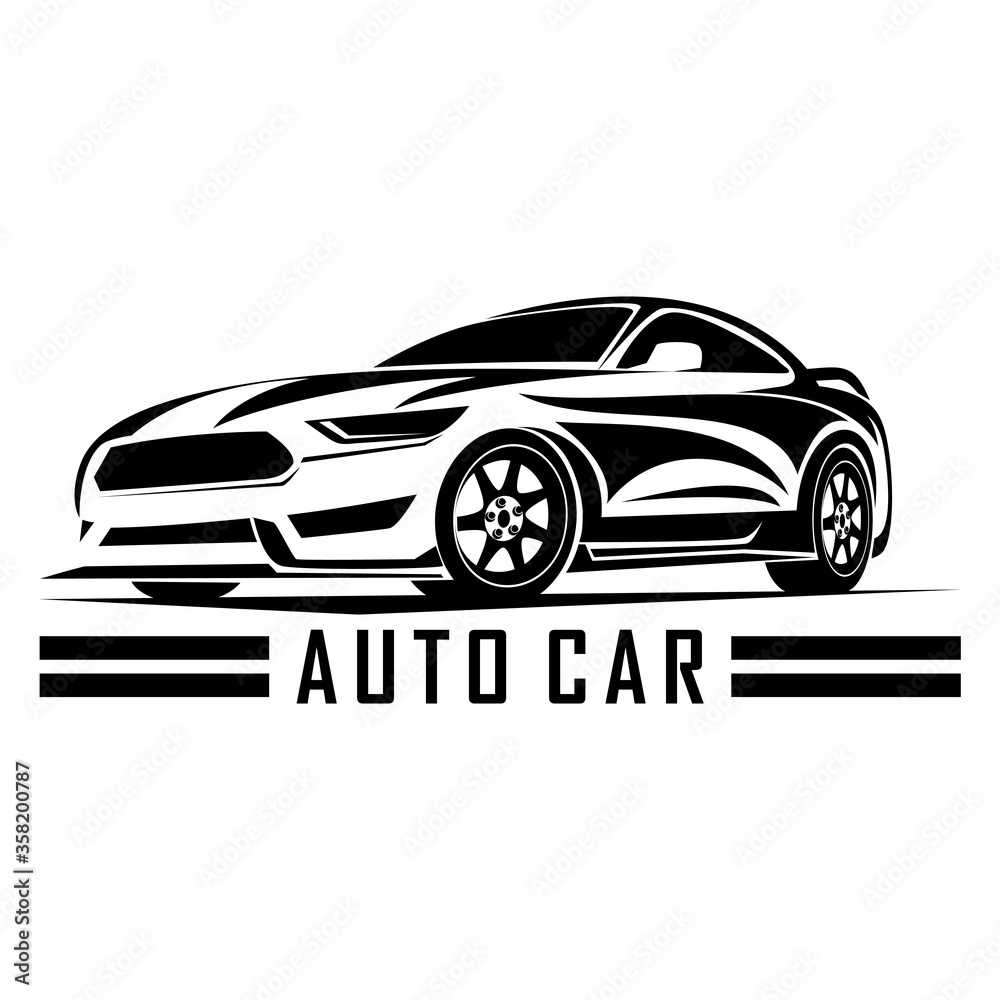 car logo design concept vector