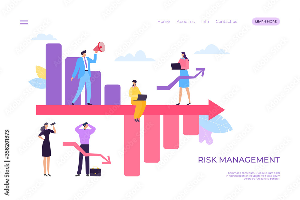 Business profit crisis and risk loss management, vector illustration. Financial decline graph, cartoon economic down chart. Business people character , company bankruptcy arrow diagram. Business profit crisis and risk loss management, vector illustration. Financial decline graph, cartoon economic down chart. Business people character , company bankruptcy arrow diagram.