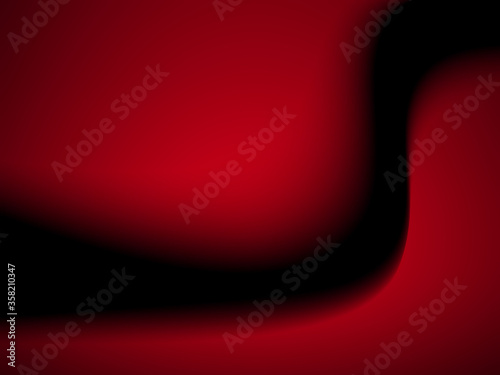 Black and red background. Abstract red background, can be used for valentines or Christmas design layout, studio, web template, room and report with smooth gradient color.