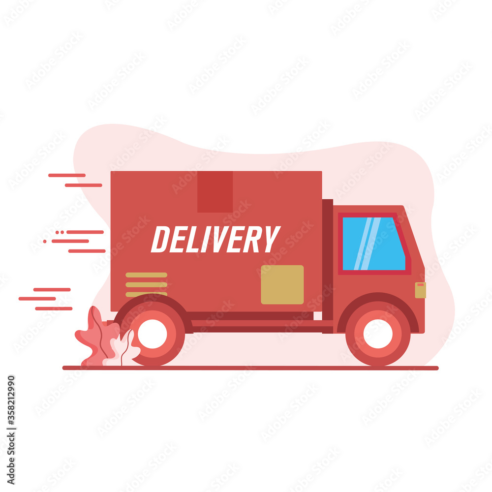 Delivery truck icon vector design Delivery truck icon vector design