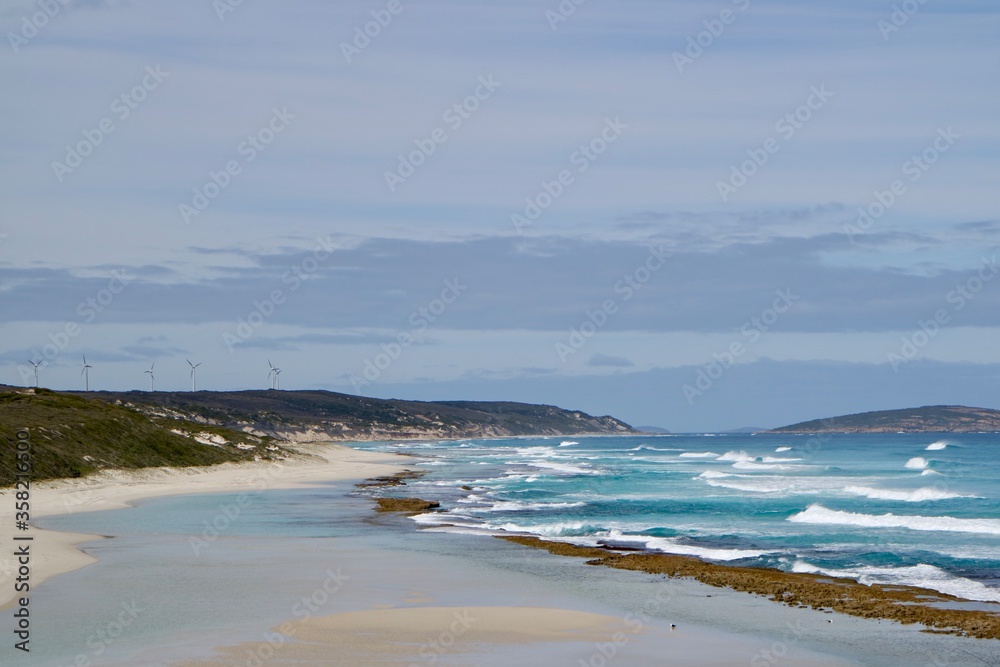 11 Mile Beach in Esperance WA Australia                             