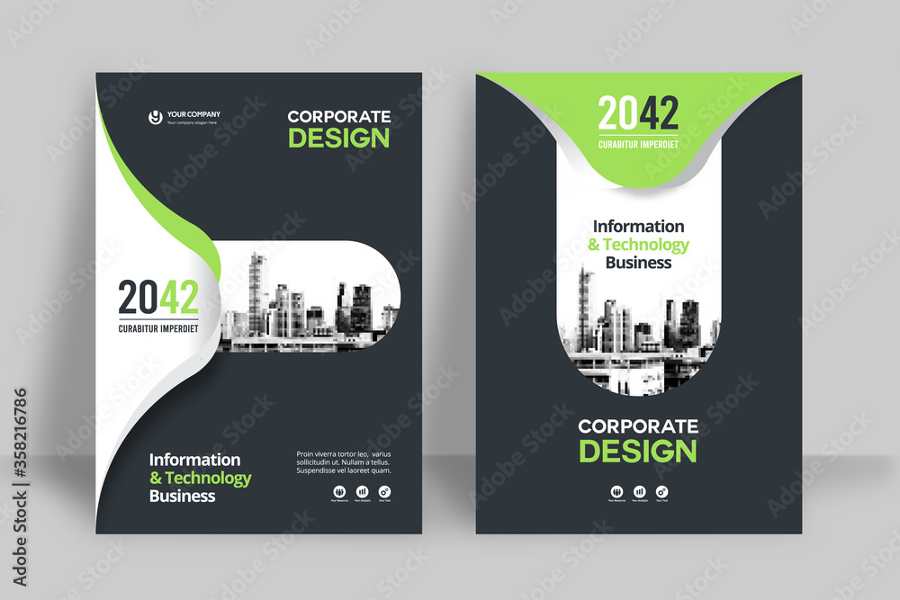 City Background Business Book Cover Design Template City Background Business Book Cover Design Template
