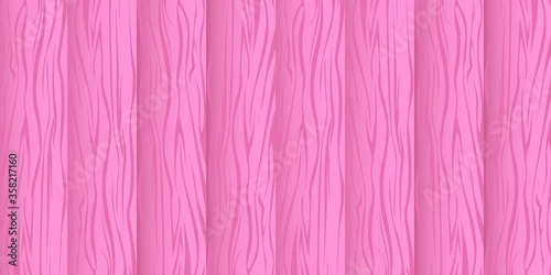 pink wood with grains for background and texture. vector illustration