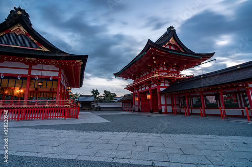 Fushimi Inari Shrine. Kyoto, Japan.