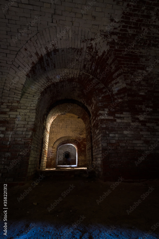 Basement of Daugavpils fortress