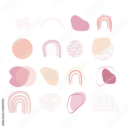 Abstract shape set
