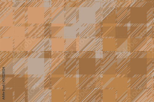 Fototapeta Naklejka Na Ścianę i Meble -  Modern glitch background. Color geometric abstract pattern vector.