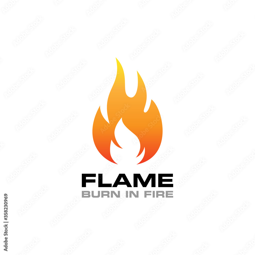 Fire Flame Logo Design Vector Template Fire Flame Logo Design Vector Template