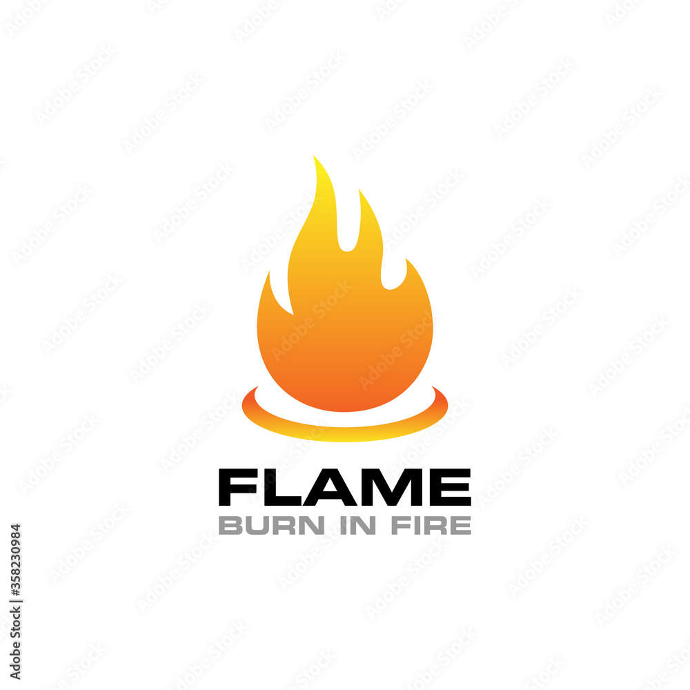 Fire Flame Logo Design Vector Template Fire Flame Logo Design Vector Template
