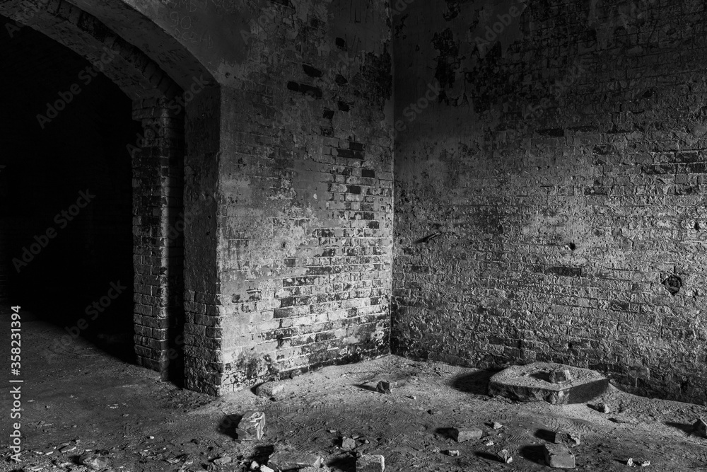 Fototapeta premium Basement of Daugavpils fortress