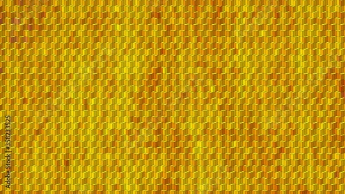 yellow orange geometric isometric pattern abstract background